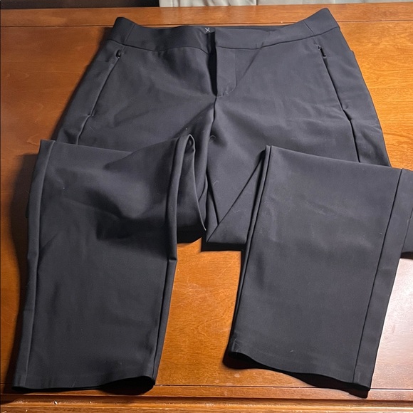 Athleta Women's Black Stellar Skinny Trouser Pants - Picture 2 of 10